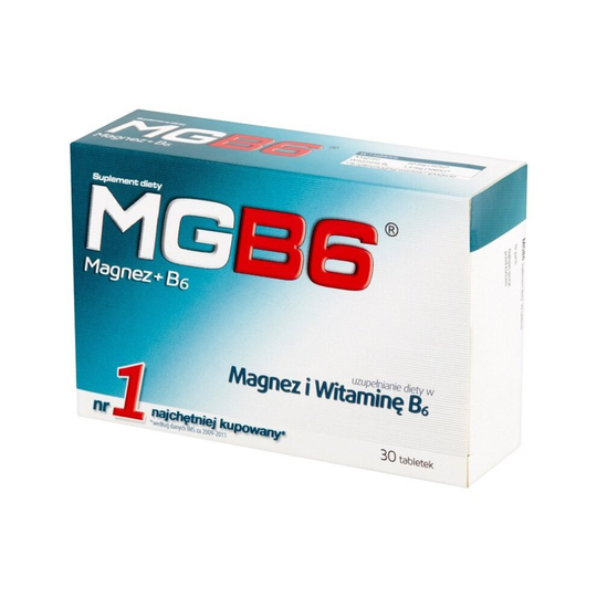 Magnesium + Vitamin B6 30 tablets of Aflofarm