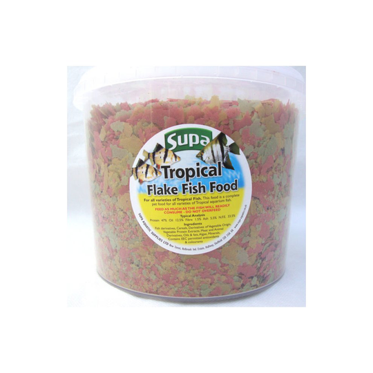Supa Tropical Fish Flake Food 3 Litre