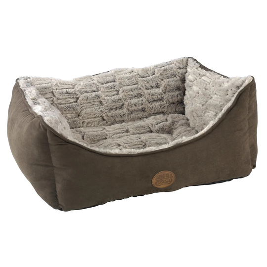 Iliana Bed in Brown/Beige