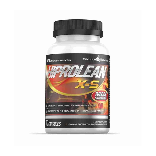 Hiprolean X-S High Strength Fat Burner - 60 Capsules (1 Bottle) - High Strength Fat Burner - Evolution Slimming