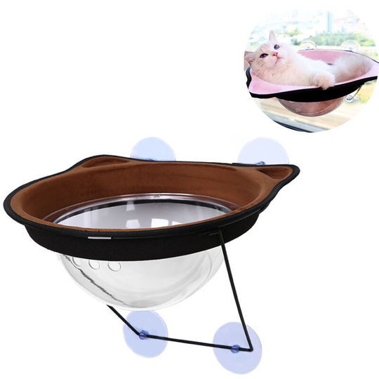 Cat Hammock Space Capsule Litter for Cat Toy For Cat Success Cat Hammock Brown