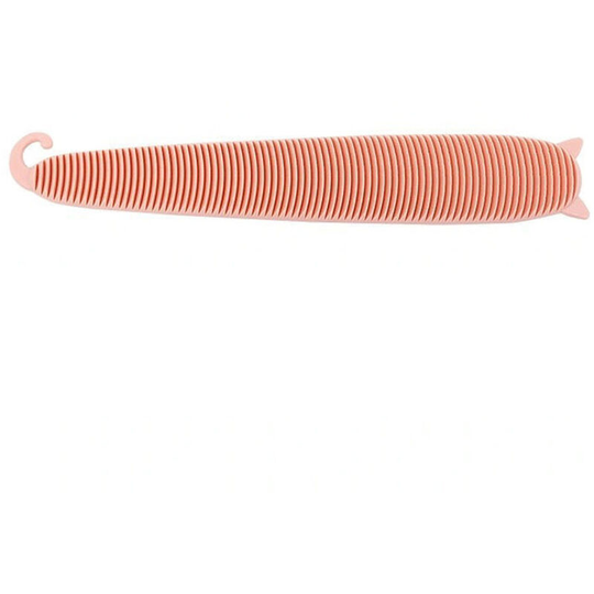 Cat Comb, Pet Comb, Pet Massage Comb, Washable Safe Durable Cat Massage Brush Plastic Tongue Shape, Pink