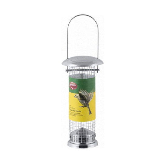 Deluxe Nut and Suet Pellet Bird Feeder (One Size) (Silver) - Silver - Ambassador
