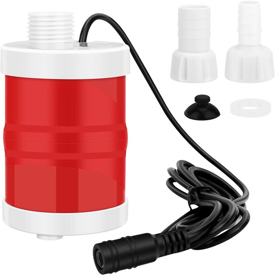 12V 20W submersible pump 700L/H aquarium water pump high flow pumps portable bottom suction pump fish tank filter circulation pump