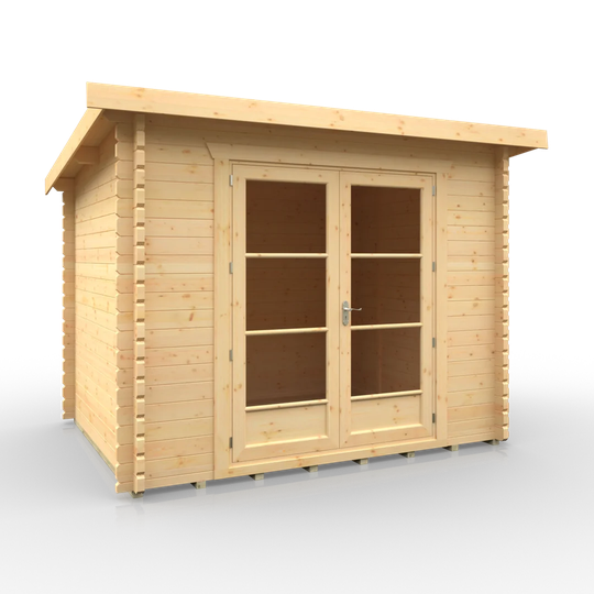 The Blake Tongue & Groove Log Cabin - 10x8w