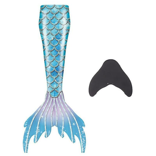 Thsinde - Mermaid Tails For Swimming For Kids And Adults With Monofin Green xl