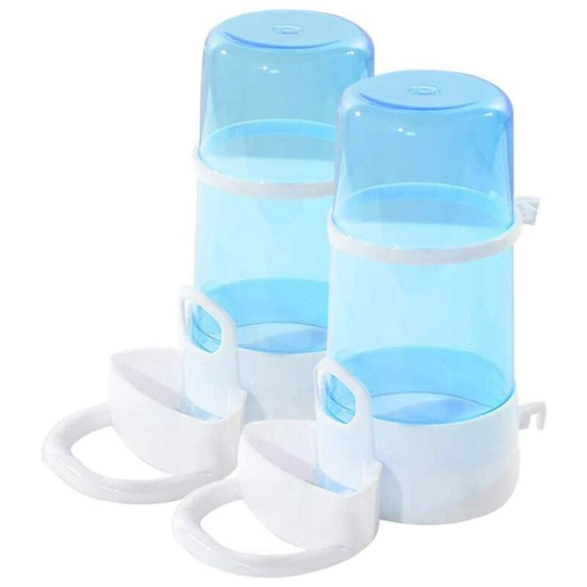 Hamster Water Dispenser, Automatic Pet Food Dispenser for Guinea Pig, Rabbit, Bird and Mini Herisso (2 Pack) - Langray