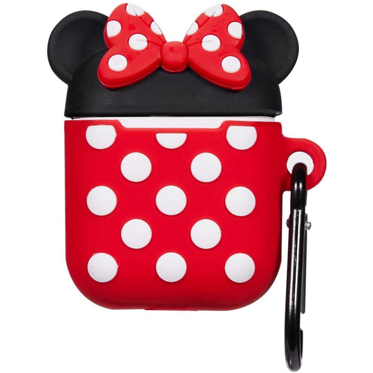 (Minnie Mouse Airpod case) Soft Rubber Apple 1st&2nd Gen Air pods Case Cover