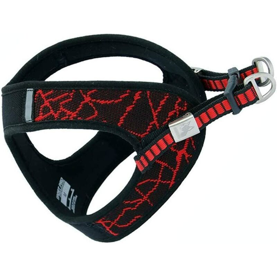 Modou - Dog Leash Pet Harness Collar for Large Medium Small Dogs Dog Accessories Dog Leashes Harness Comfortable Vest Pet Supplies (Color : Red, Size