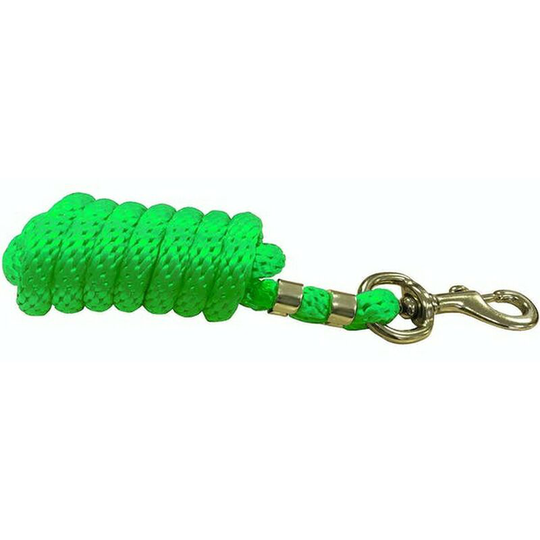 Topaz Horse Lead Rope (1.8m) (Green) - Green - Shires