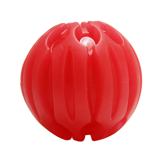 Led Glowing Bite Ball for Dog Training Blinking Pet Ball Toys Dog Interactive Supplies, Red, size s - Red, size s