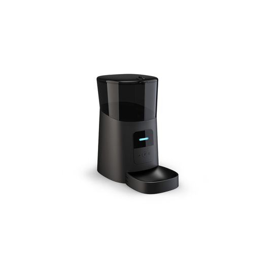 (BLACK, UK PLUG) Pet feeders Automatic Feeder Wi-Fi Enabled