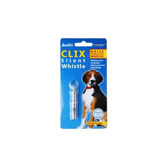 The Company Of Animals - clix Silent Whistle For Dogs (One Size) (Silver) - Silver