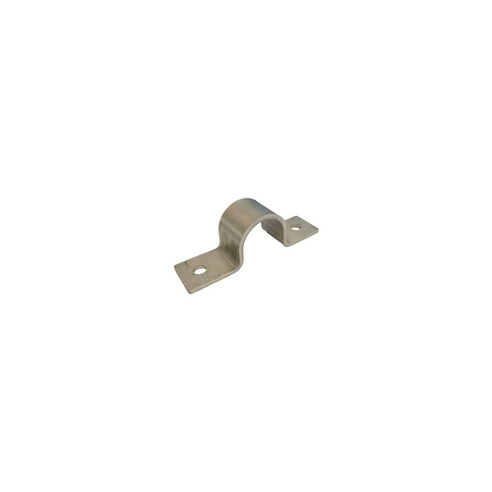 Pipe Saddle Clamp - Anchor - 18 mm ID, 16 mm IH, 25 x 3 mm T304 Stainless Steel (A2)