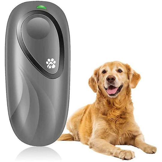 Anti bark device for dogs, dog training with anti bark device for dogs,