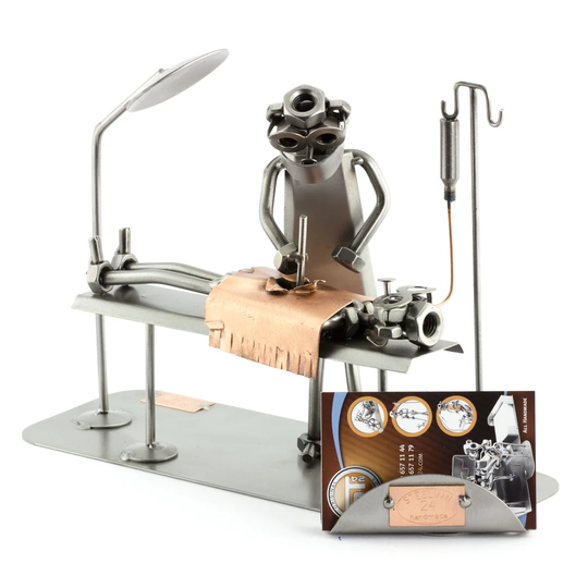 Operating Table Screw Man Place Card Holder