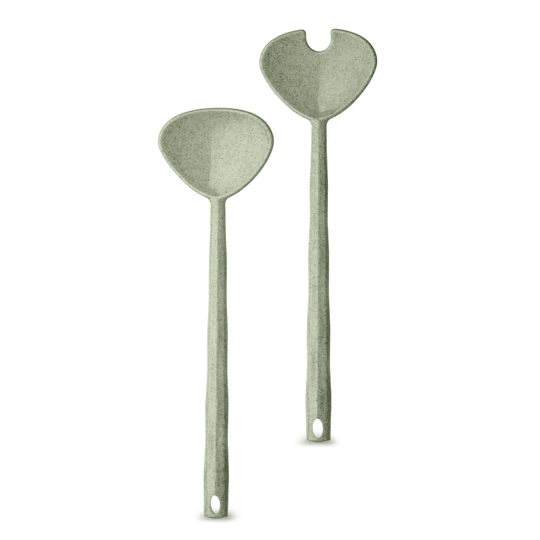 Crystal 2 Piece Salad Serving Set