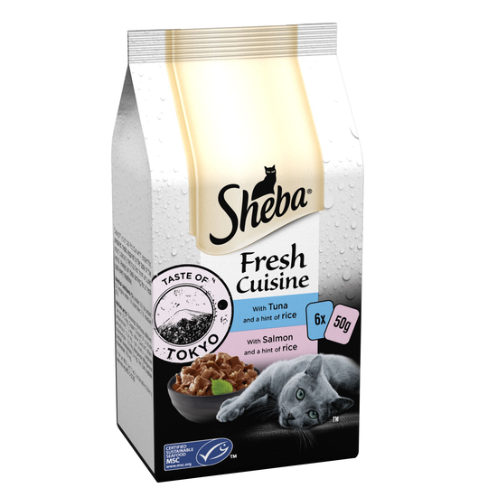 Sheba Fresh Cuisine Taste of Tokyo (MSC) - 6 x 50g
