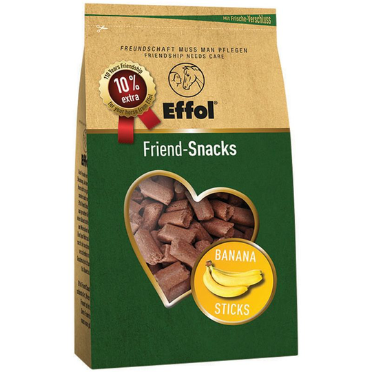 Friend-Snacks Horse Treats (1kg) (Banana Sticks) - Banana Sticks - Effol