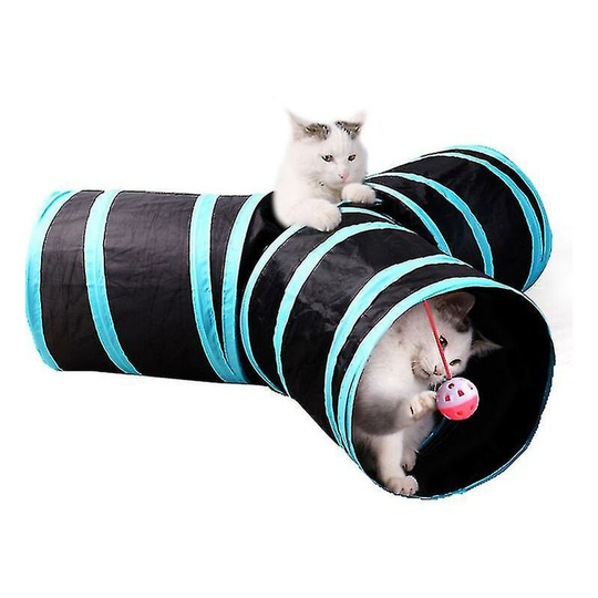 Thsinde - Pet Tunnel, Educational Cat Toy, Foldable Cat Channel
