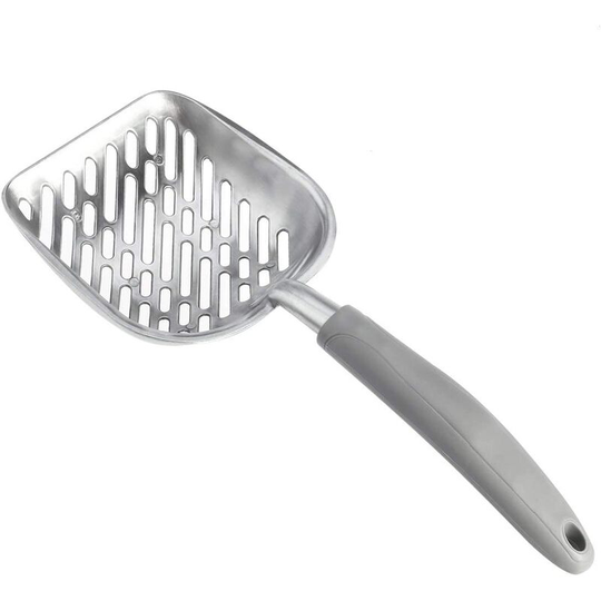 Pet Kitty Metal Dog Cat Litter Scooper Shovel Remover with Long Handle for Pets