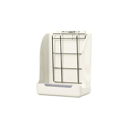 Tinor - Rabbit Hay Feeder Hay Feeder Rabbit Bowl White Rabbit Bowl Feeder Grass Feeder Food Bowls for Small Animals such as Rabbits Chinchilla
