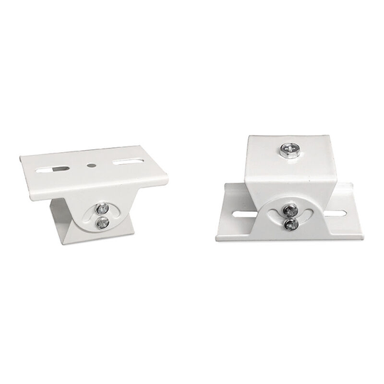 2Pcs Solar Panel Mounting Bracket Clamp - Are Used On Motorhomes Boat Roofs And Kit Walls Brackets Iron Boat Roof Camping Van Nuts Screws Accessories