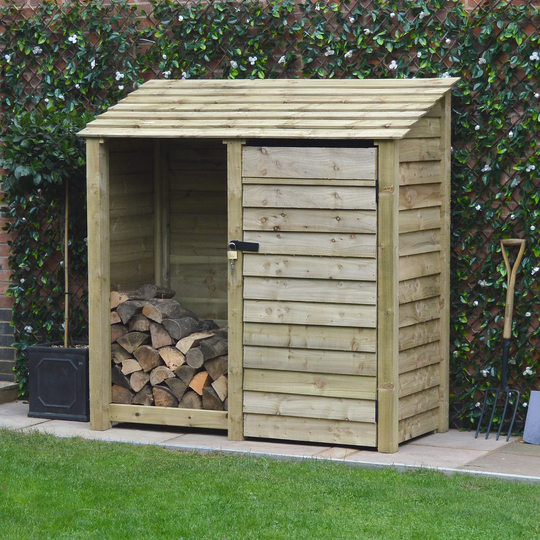 6 Ft. x 3 Ft. Log Store