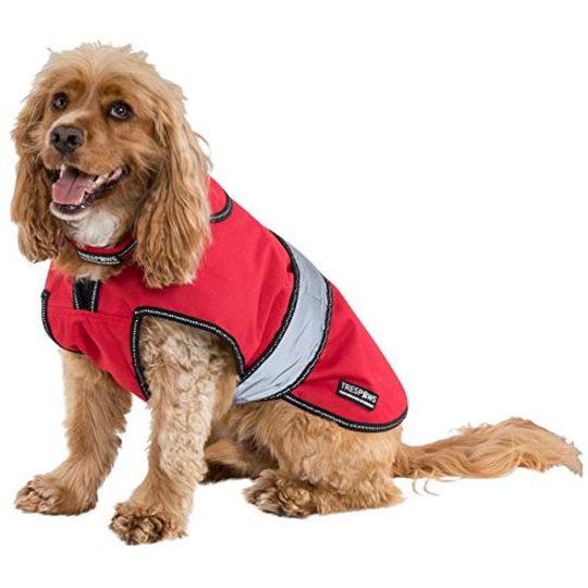 Duke Weatherproof Dog Jacket With Removable Inner Fleece (xxs) (Red) - Red - Trespass