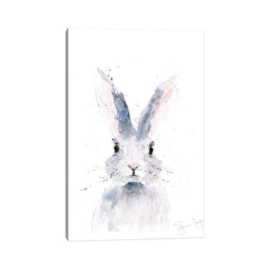 Mini Rabbit I by Syman Kaye - Wrapped Canvas Painting