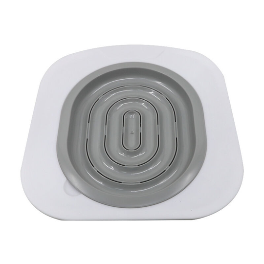 Cat Toilet Training Kit, Pet Toilet Training System, Urinal Seat, Cat Cleaning Supplies-Grey