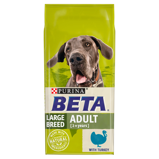 BETA Dog Food Economy Packs 2 x 14kg - Adult Large Breed