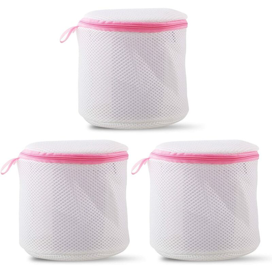 Perle rare 3Pcs Clothes Bra Underwear Socks Bags Laundry Reusable Mesh Sink Net