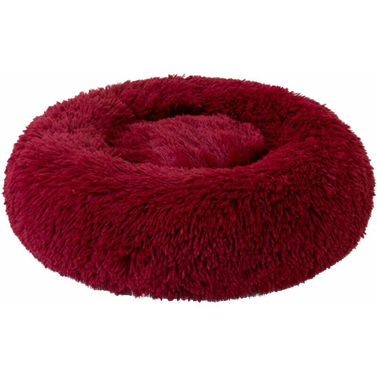 Thsinde - Basket Mat for Dogs and Cats Round Plush Winter Bed Mat for Large Puppies and Kittens, Outer Diameter 60cm, Height approx 20cm, Weight