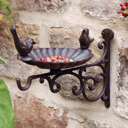 Ballston Hanging Flower Basket and Bird Feeder