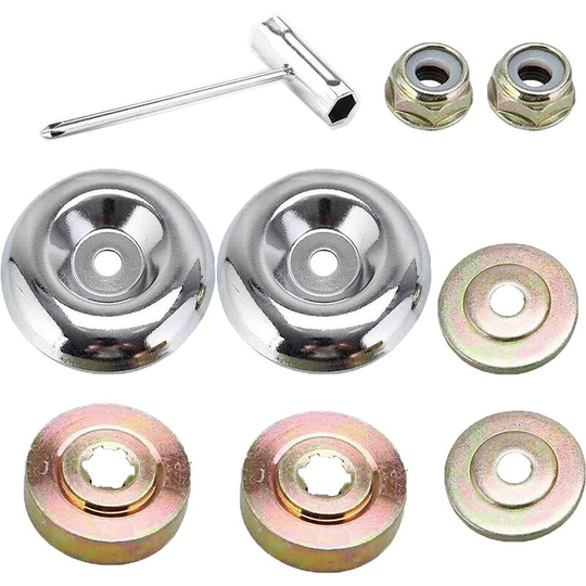 5 Brush Cutter Parts Garden Accessories, Metal Lawn Mower Accessories, Fits Stihl Fs120 Fs130 Fs200R Fs250 Fs55 General Parts
