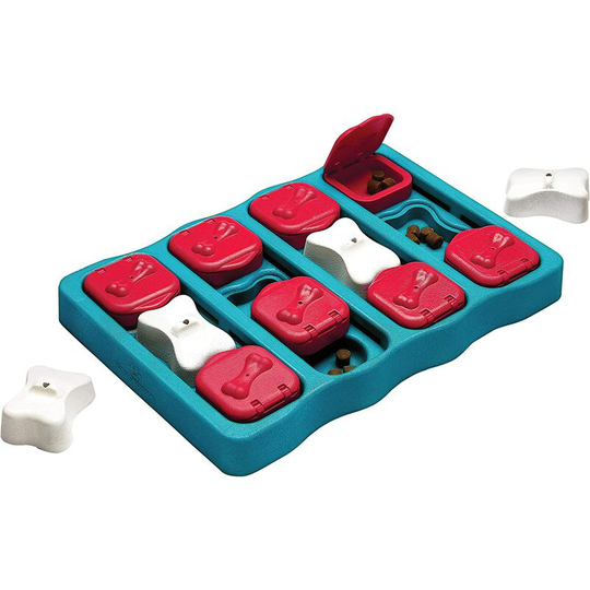 Ilovemilan - Intelligent slow feeding tray toy for playing with dogs Interactive Treat Puzzle Dog Toy(Level 2 (Intermediate))