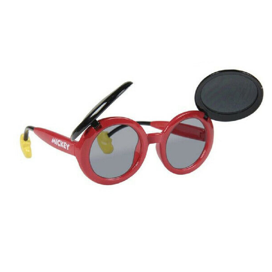 Mickey Mouse Childrens/Kids Flip Up Sunglasses