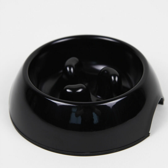 Anti-Gluttonous Melamine Slow Feeding Bowl for Dogs Size M