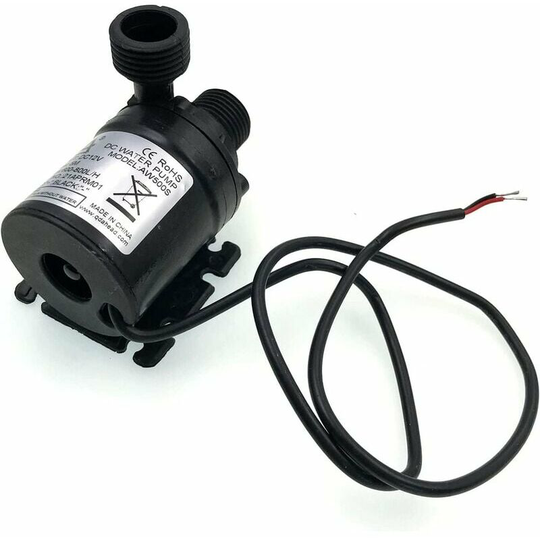 Bearsu - dc 12V Brushless Submersible Water Pump 800L/H 5M Micro Small Water Pump for Pond/Fountain/Swimming Pool/Aquarium Water Circulation System,