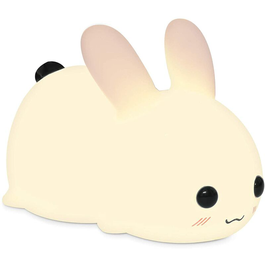 Benobby Kids - led night light Snow White Rabbit - with usb cable - dimmable - cute bedside lamp for children - children's room snooze light lamp