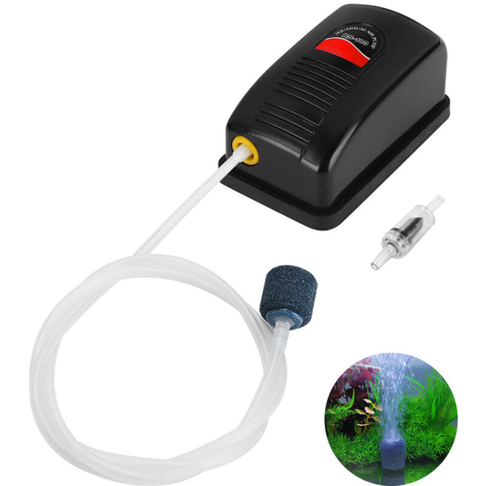 Aquarium Air Pump, 2.5L / Min Double Layer Sound Insulating Oxygen Pump for Aquarium