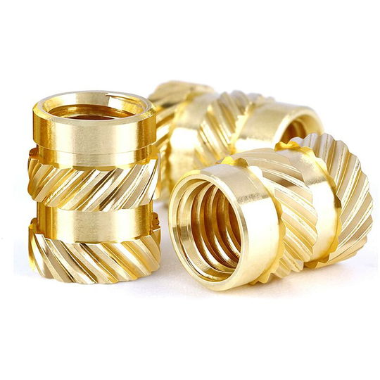 50 x M2 Brass Threaded Inserts Female Thread Knurled Nuts for 3D Printing