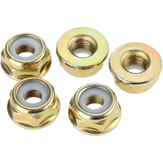 5 Pcs Garden Tool Parts Brush Cutter Trimmer Parts Gears for Brush Cutter Nut Nuts M10*1.25