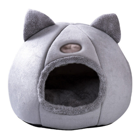 Superseller - Warm Cat Bed Winter Soft Comfortable Pet Nest Indoor Semi-Enclosed Pet Cat Dog Sleeping Tent House
