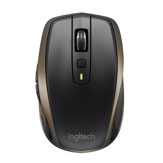 Logitech MX Anywhere 2 AMZ Wireless Bluetooth Mouse for Windows and Mac - Black