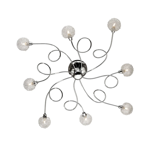 Kitt 8 Light Semi-Flush Light