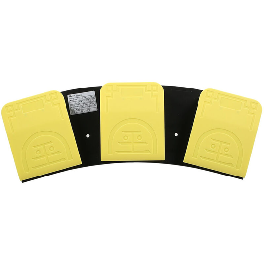 FS20Pro Triple Foot Switch Multifunctional Customized Foot Pedal USB+2.4G+BT Three-mode Connection Mechanical Switch - Yellow