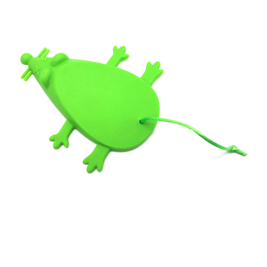 Door Stopper, Universal Silicone Mouse Door Stopper, Door Stopper Finger Protector (3 Pack, Green)
