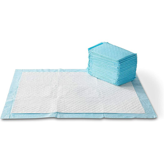 Amazon Basics Durable Dog & Puppy Training Mats, Leak Proof with Quick Drying Surface, Size xl, Pack of 25